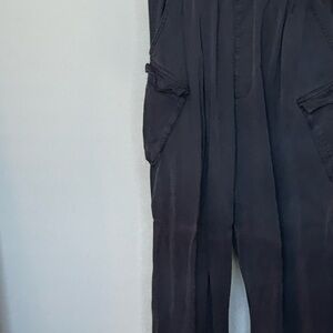 One Teaspoon Dark Gray Cargo Pants